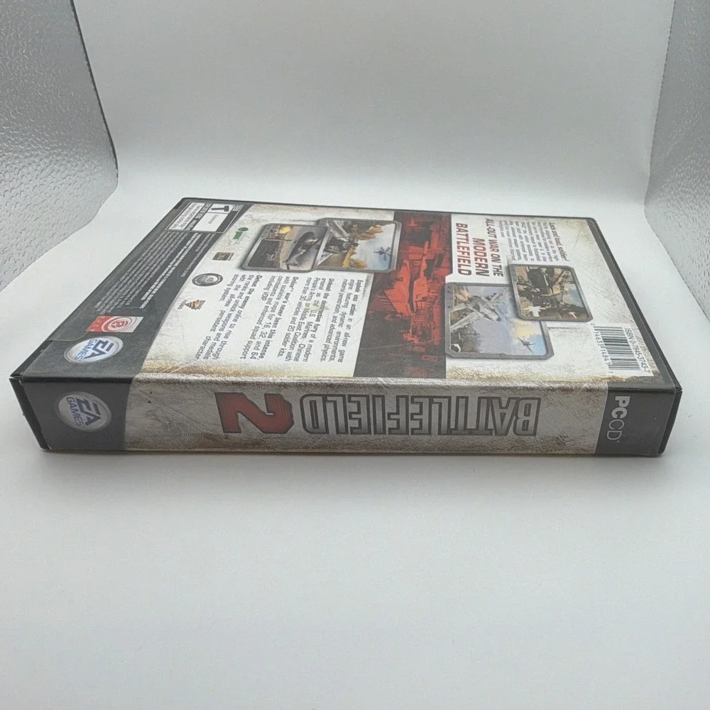 EA Games Battlefield 2 PC CD-ROM 2005 Shooter Video Game Manual Included T-Teen